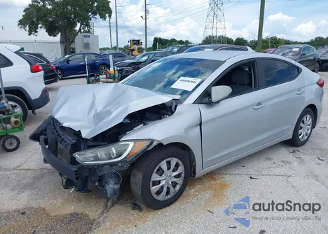 2017 Hyundai Elantra Se из США, поврежденный, VIN KMHD74LF0HU075074